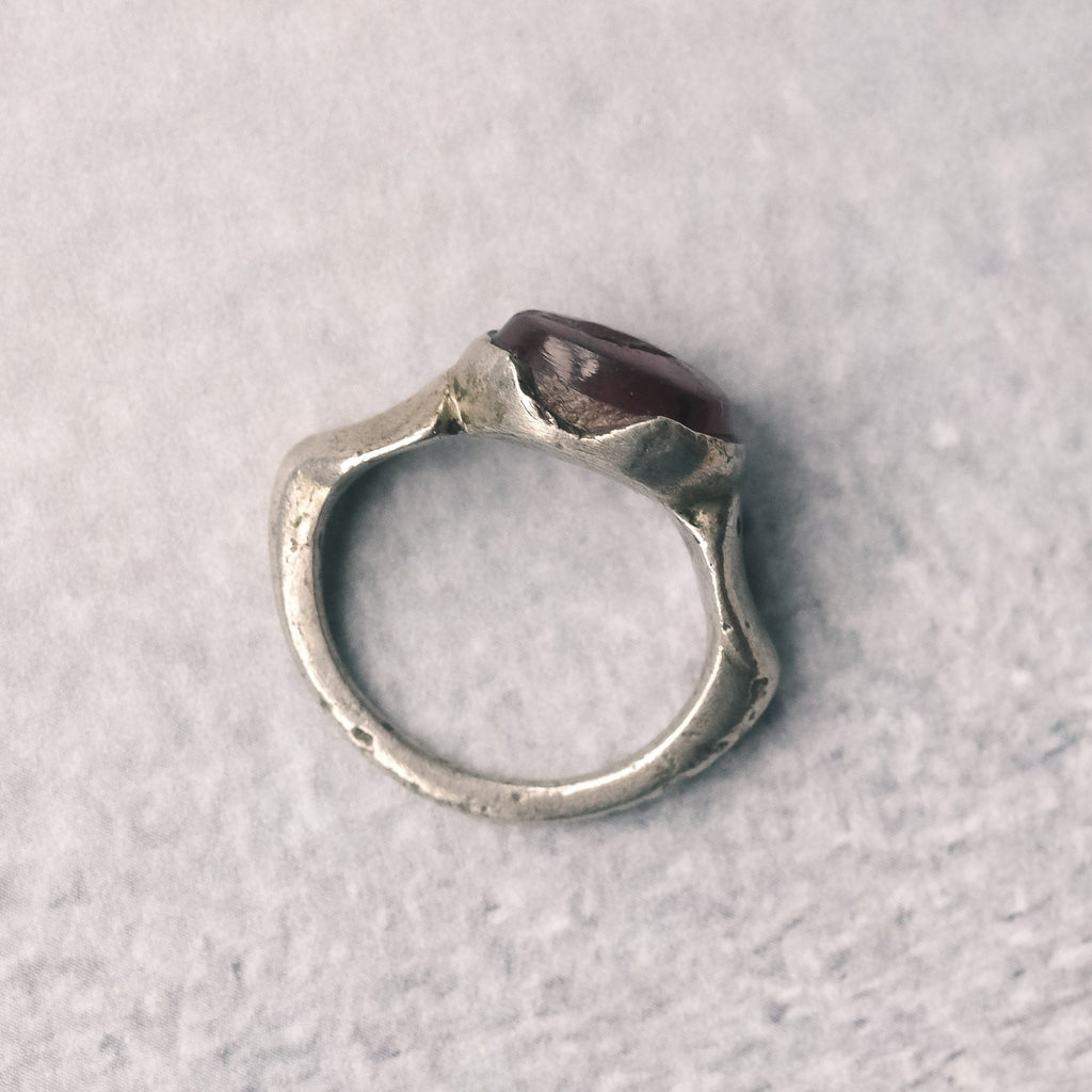 Roman Carnelian Intaglio Ring - Lost Owl Jewelry