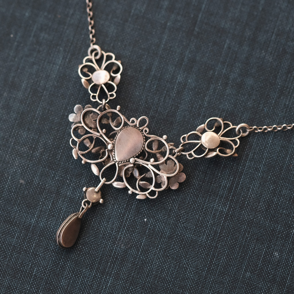 The Gaskins Arts & Crafts Necklace - Lost Owl Jewelry