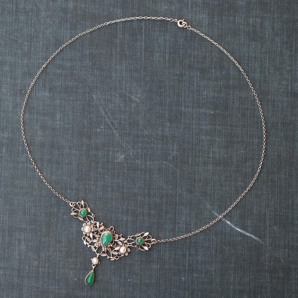 The Gaskins Arts & Crafts Necklace - Lost Owl Jewelry