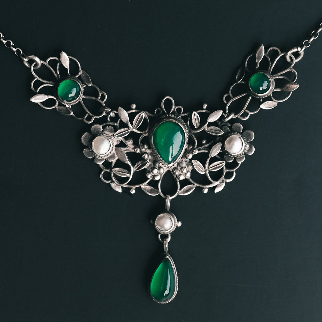 The Gaskins Arts & Crafts Necklace - Lost Owl Jewelry