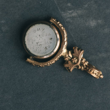 "Tho Absent Ever Dear" Seal Fob - Lost Owl Jewelry