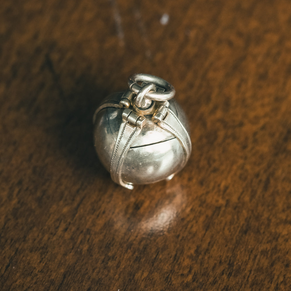 Unusual Antique Masonic Orb - Lost Owl Jewelry