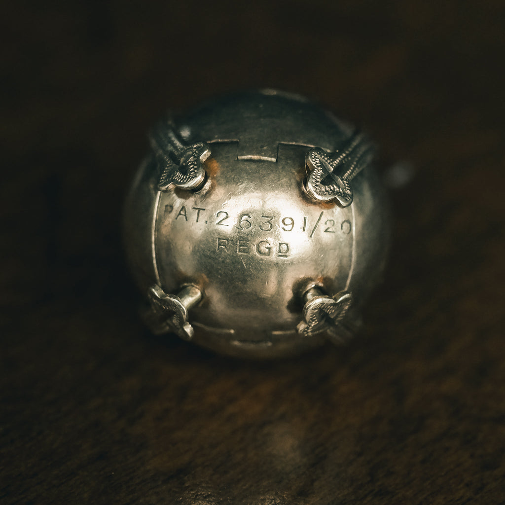 Unusual Antique Masonic Orb - Lost Owl Jewelry