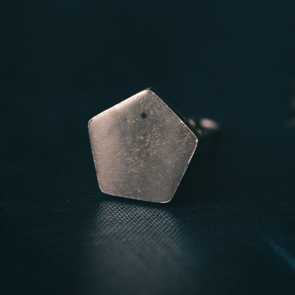 Unusual Masonic Star Fob - Lost Owl Jewelry