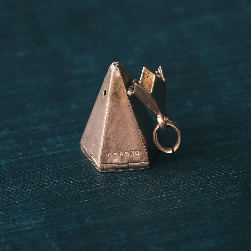 Unusual Masonic Star Fob - Lost Owl Jewelry