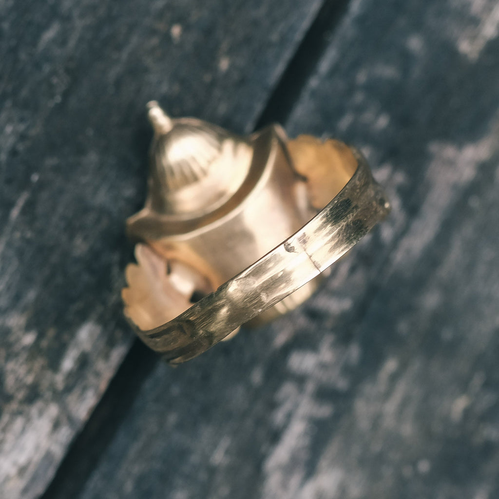 Victorian 3D Urn Ring - Lost Owl Jewelry