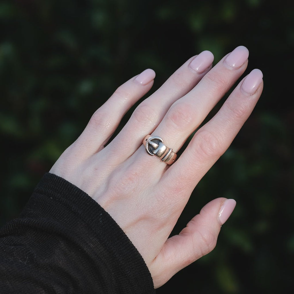 Victorian Buckle Ring - Lost Owl Jewelry