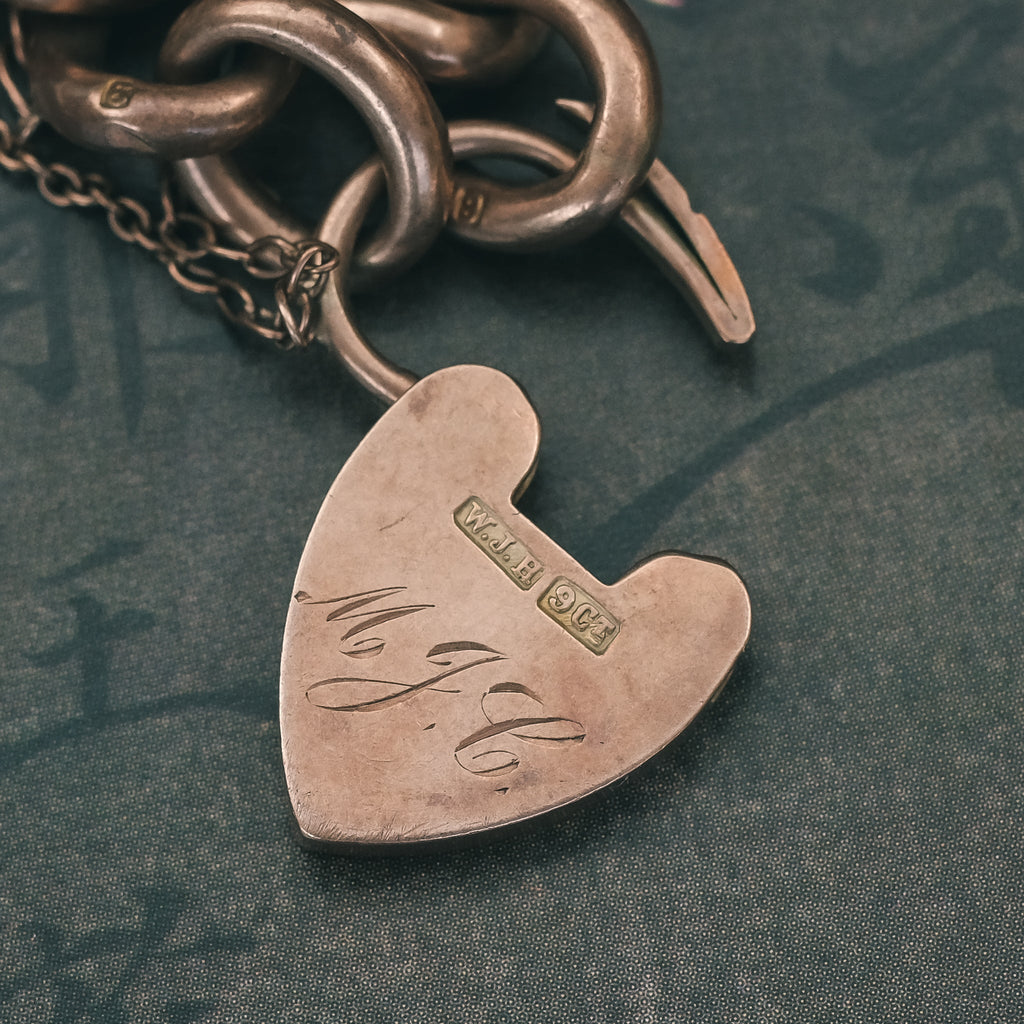 Victorian Curb Link Bracelet - Lost Owl Jewelry