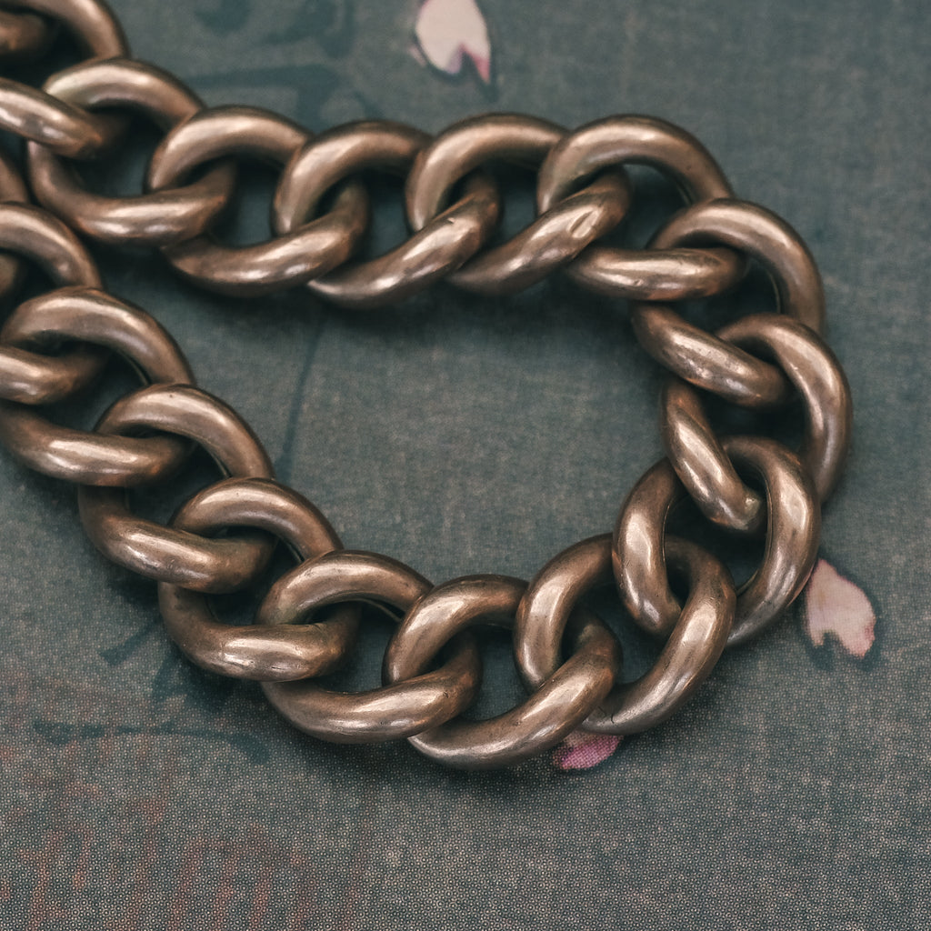 Victorian Curb Link Bracelet - Lost Owl Jewelry