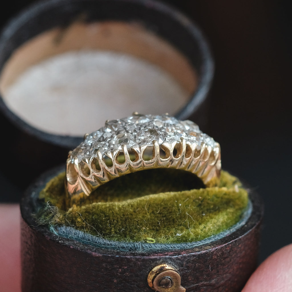 Victorian Diamond Eye Ring – Lost Owl Jewelry