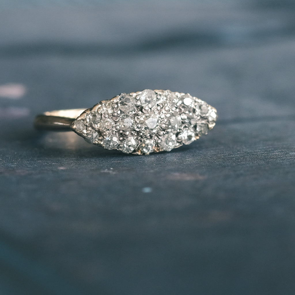 Victorian Diamond Eye Ring – Lost Owl Jewelry