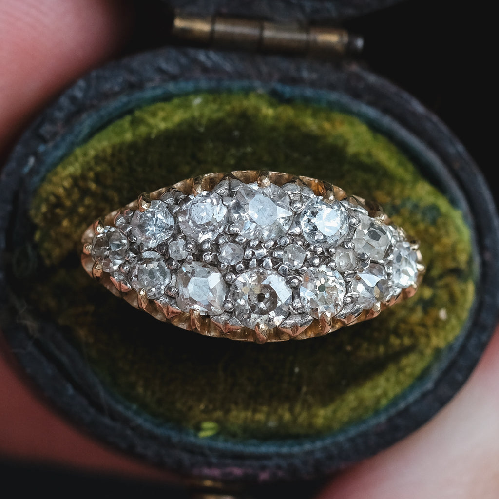 Victorian Diamond Eye Ring – Lost Owl Jewelry