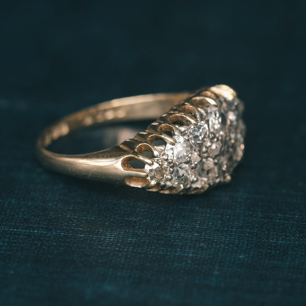 Victorian Diamond Eye Ring – Lost Owl Jewelry