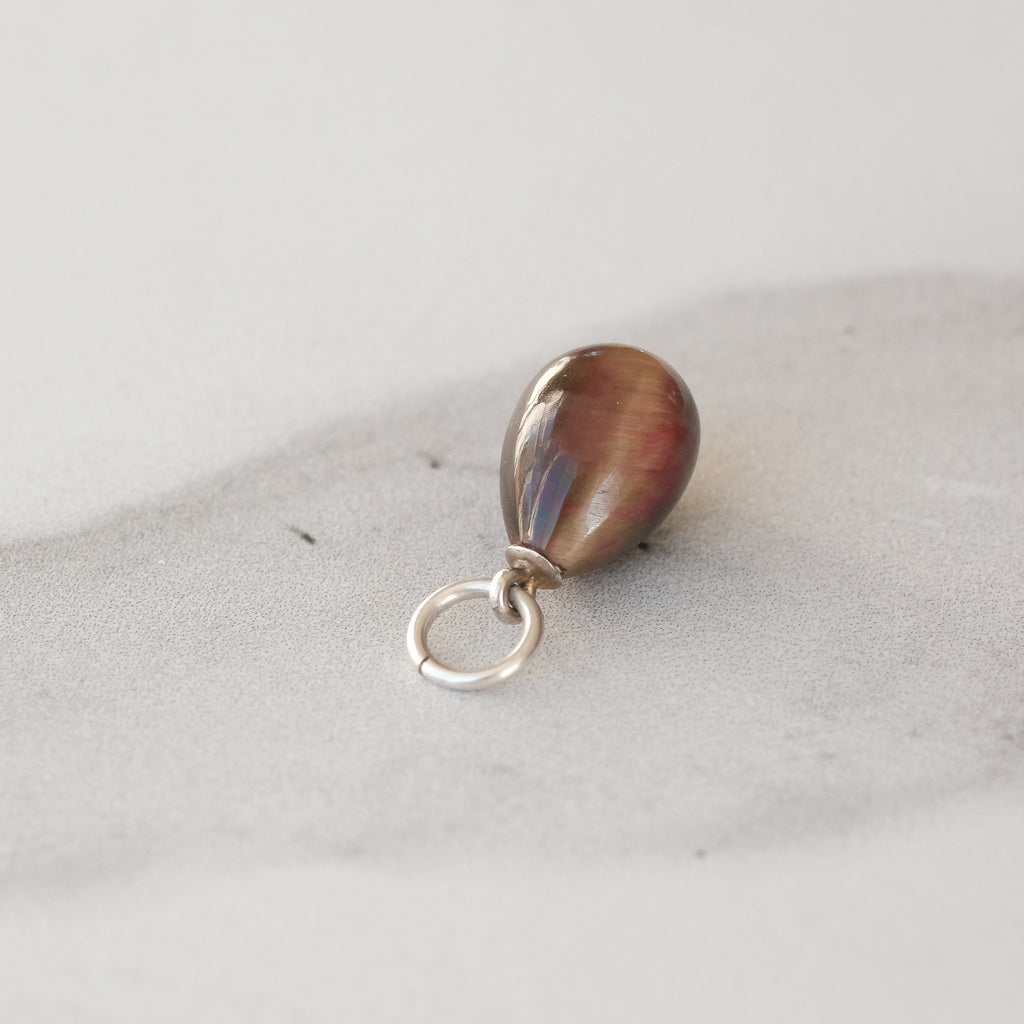 Victorian Dragon's Eye Egg Pendant - Lost Owl Jewelry