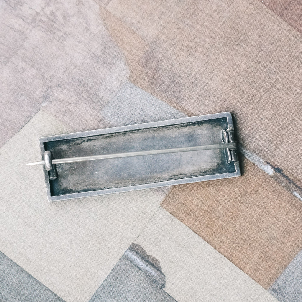 Victorian Enamelled Primrose Brooch - Lost Owl Jewelry