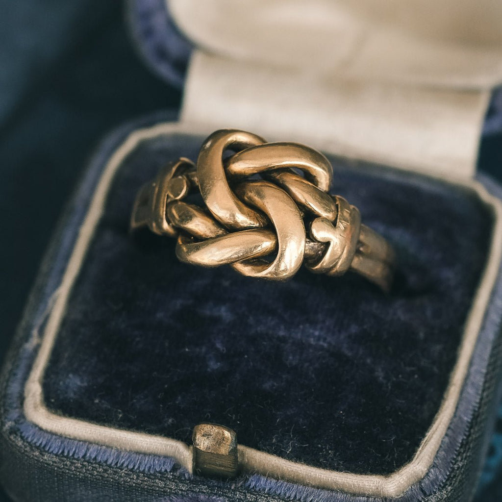 Victorian Gordian Knot Ring – Lost Owl Jewelry