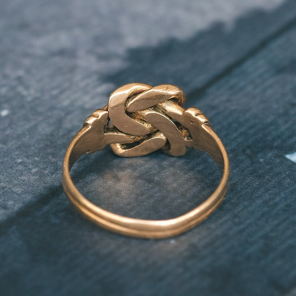 Victorian Gordian Knot Ring – Lost Owl Jewelry