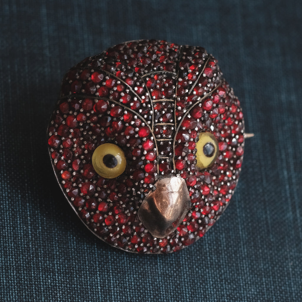 Victorian Lost Owl Brooch - Lost Owl Jewelry