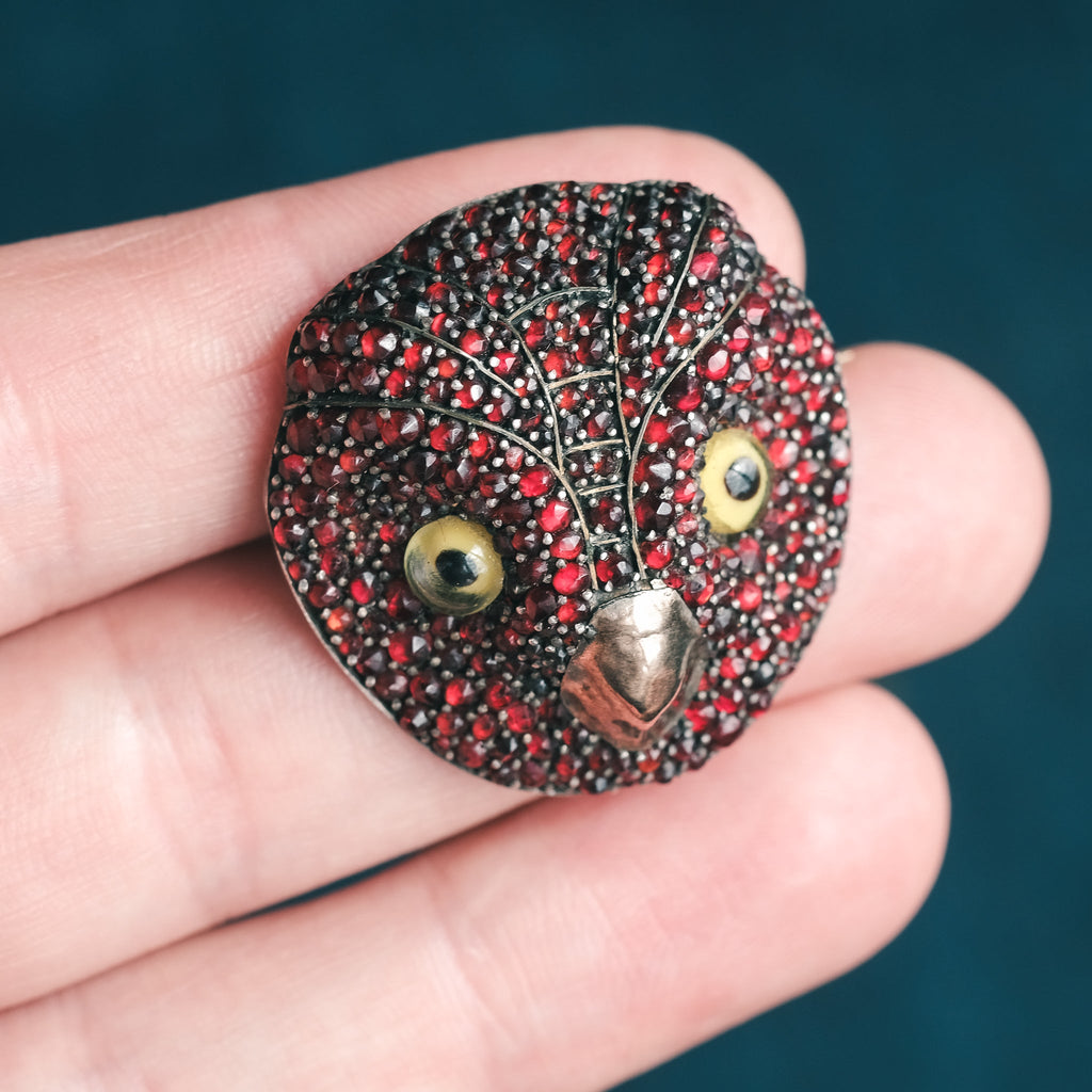Victorian Lost Owl Brooch - Lost Owl Jewelry