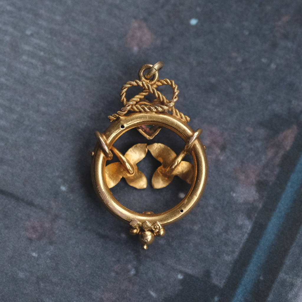 Victorian Love - Three - Ways Pendant - Lost Owl Jewelry