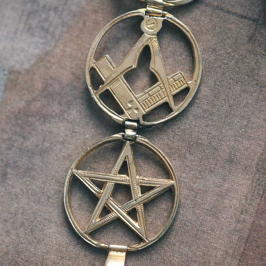 Victorian Masonic Ball Fob - Lost Owl Jewelry