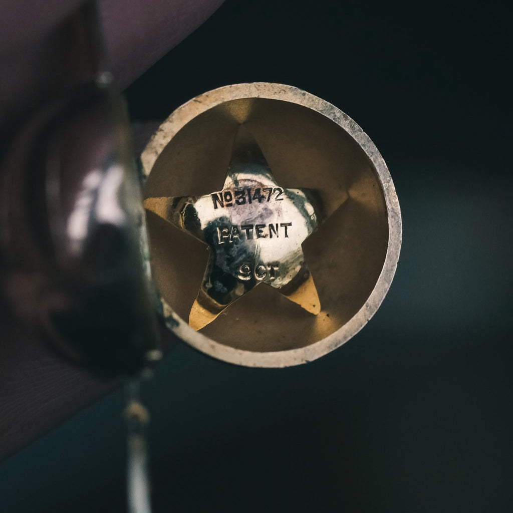 Victorian Masonic Ball Fob - Lost Owl Jewelry