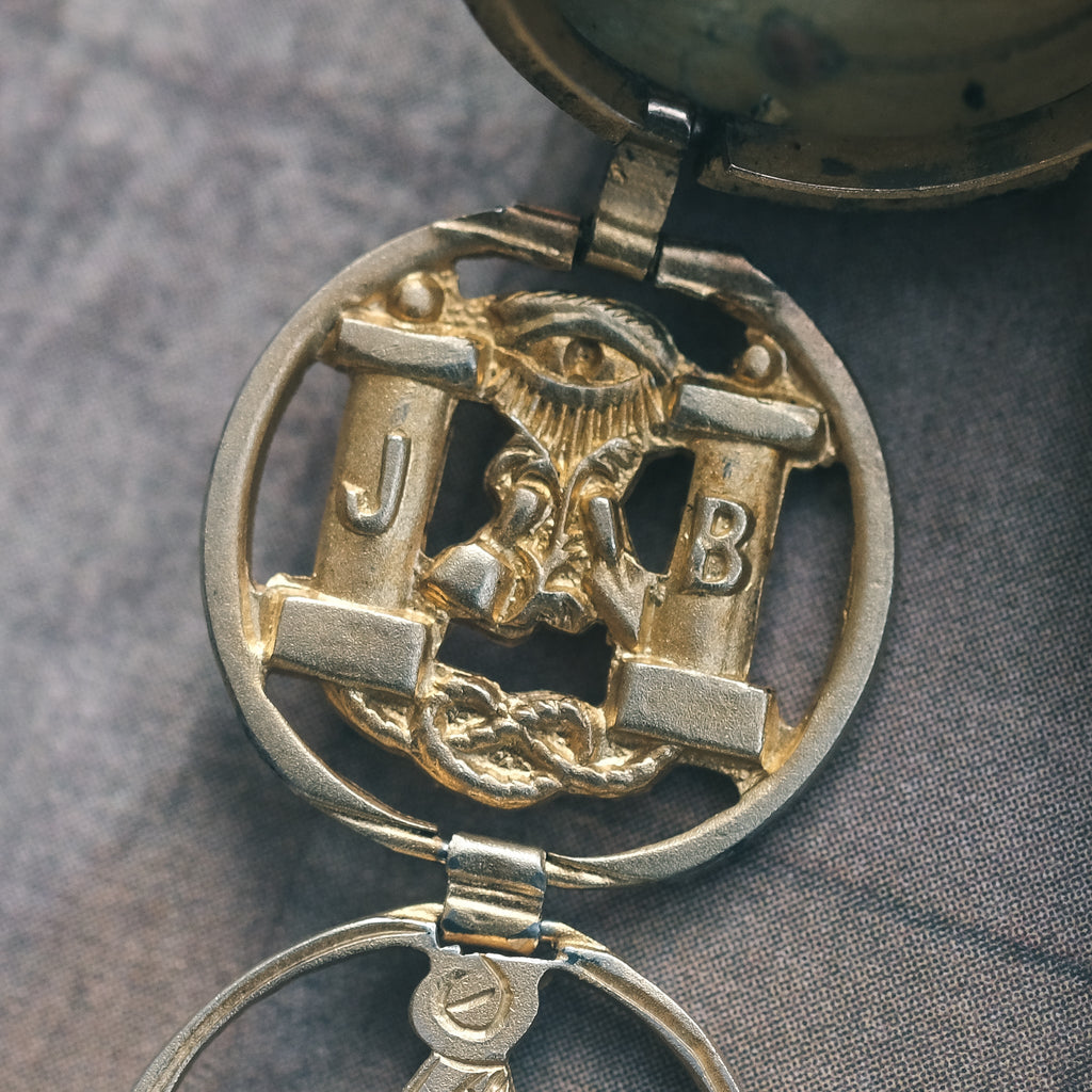 Victorian Masonic Ball Fob - Lost Owl Jewelry