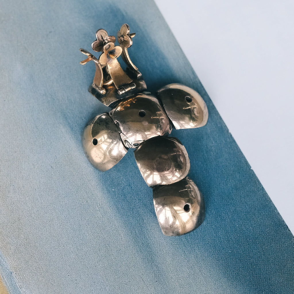 Victorian Masonic Ball Pendant - Lost Owl Jewelry