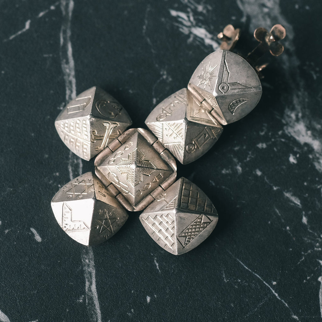 Victorian Masonic Orb Fob - Lost Owl Jewelry