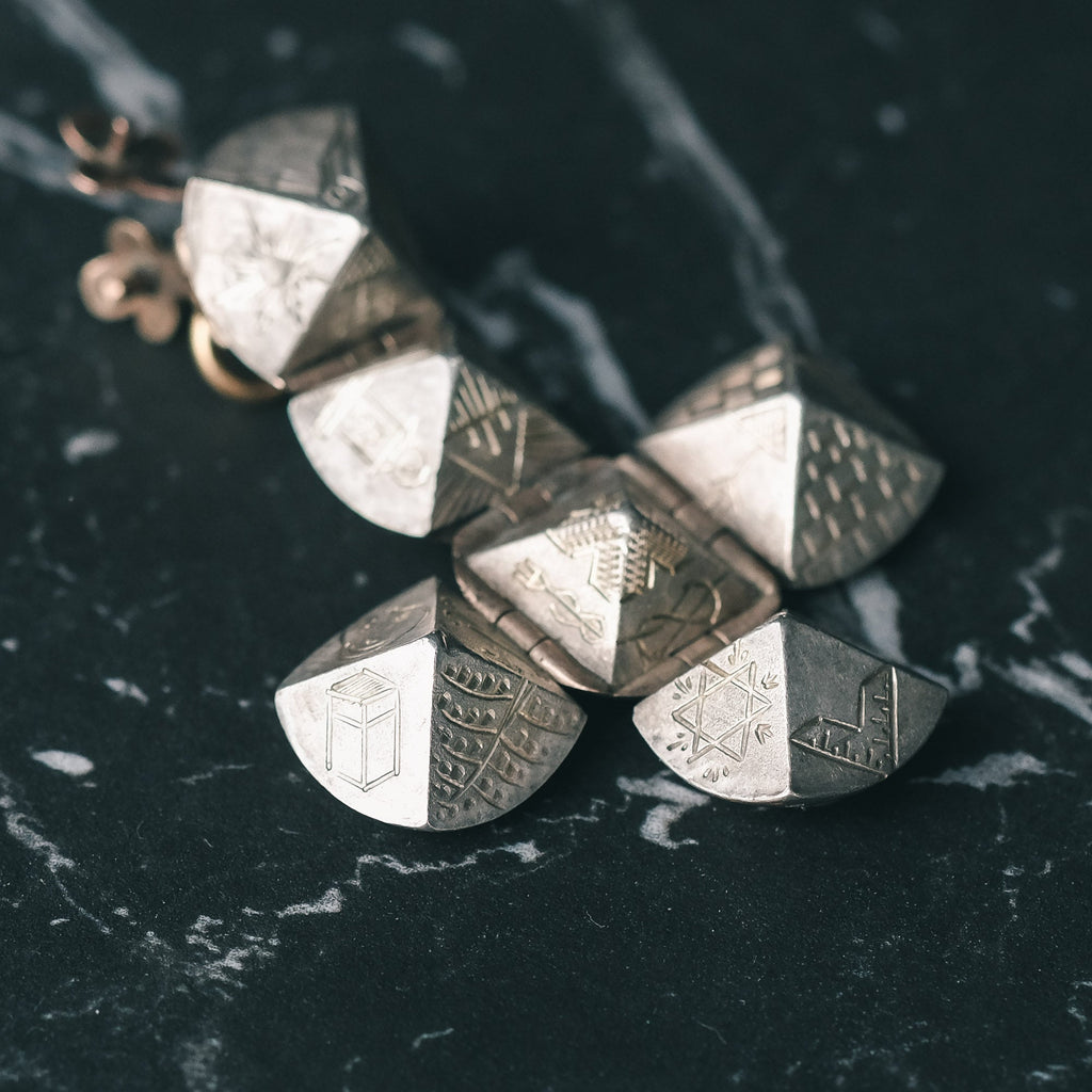 Victorian Masonic Orb Fob - Lost Owl Jewelry