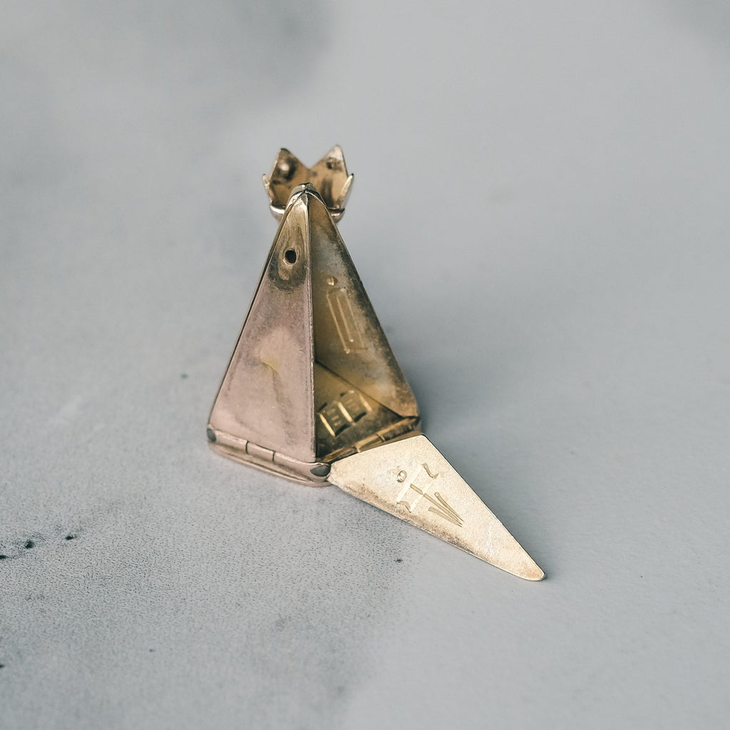 Victorian Masonic Star Fob - Lost Owl Jewelry