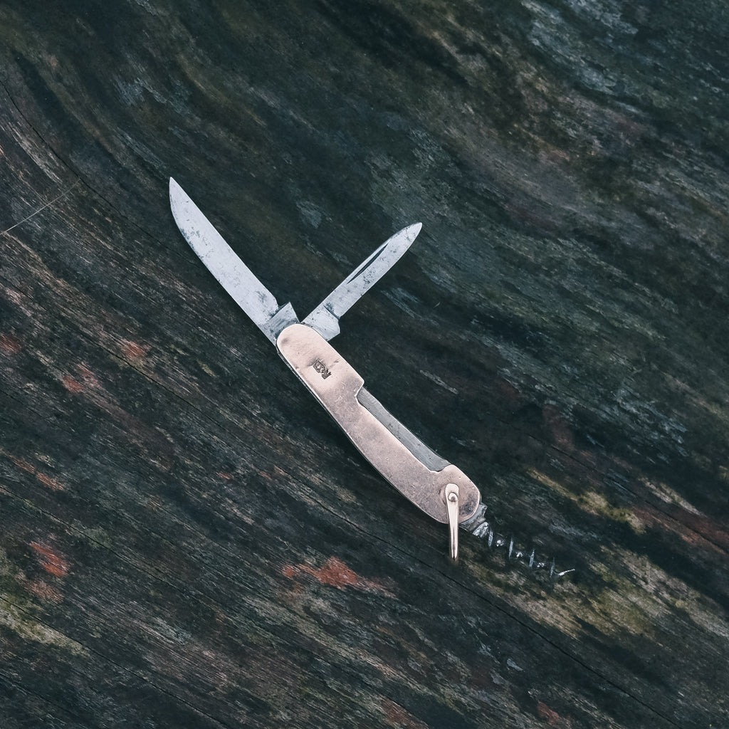 Victorian Mini Pocket Knife Pendant - Lost Owl Jewelry