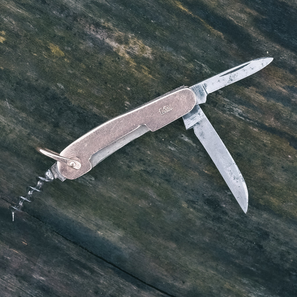 Victorian Mini Pocket Knife Pendant - Lost Owl Jewelry