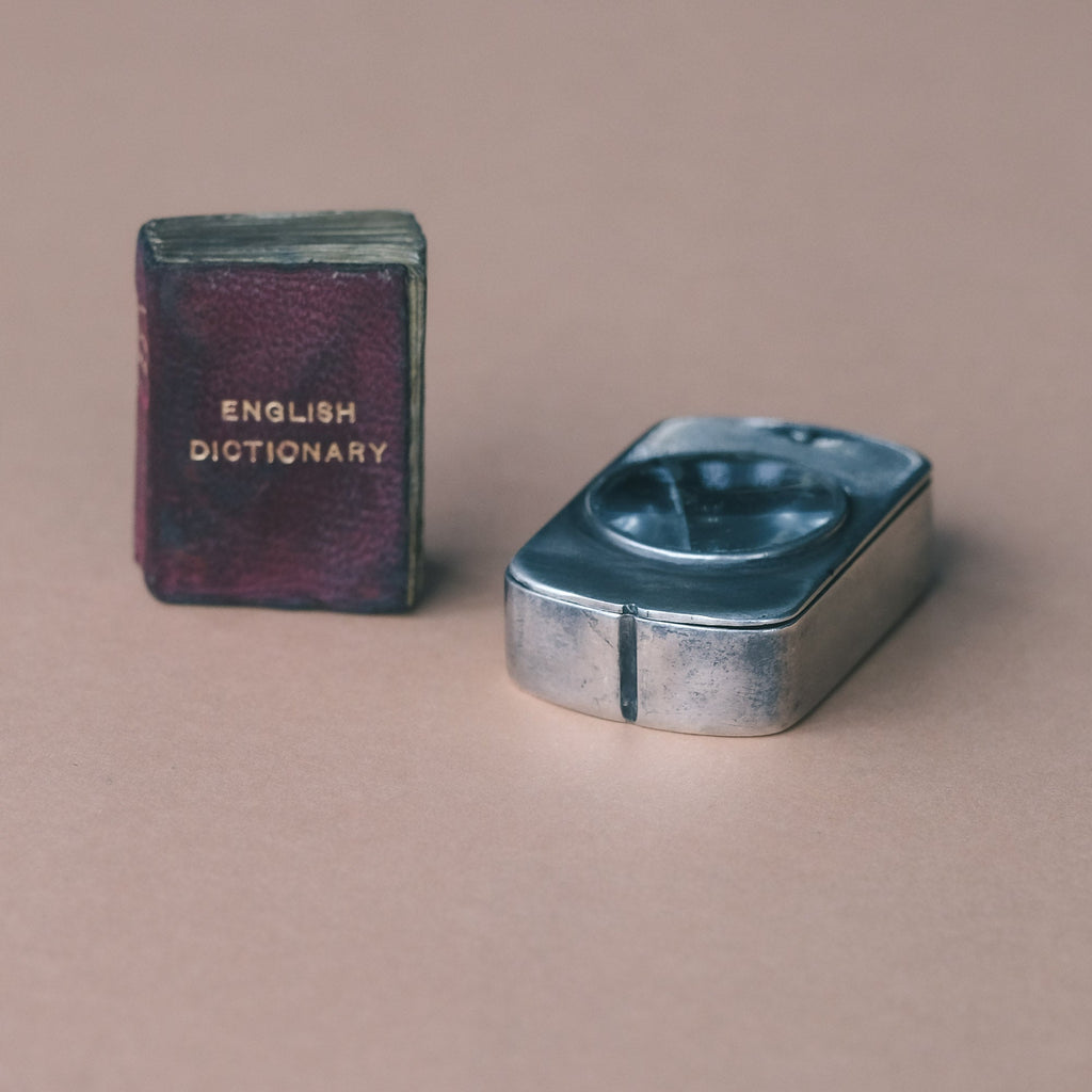 Victorian Miniature Pocket Dictionary - Lost Owl Jewelry