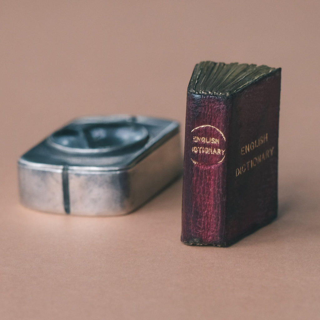 Victorian Miniature Pocket Dictionary - Lost Owl Jewelry