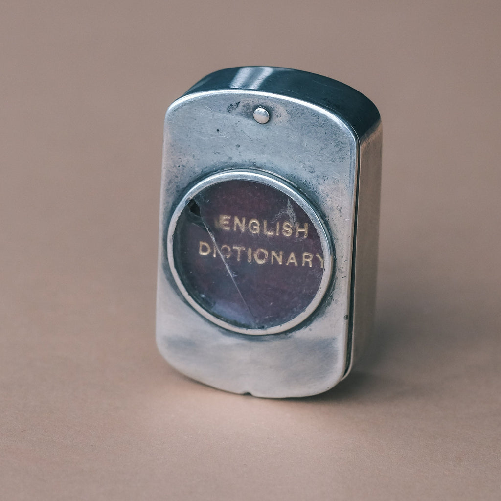 Victorian Miniature Pocket Dictionary - Lost Owl Jewelry