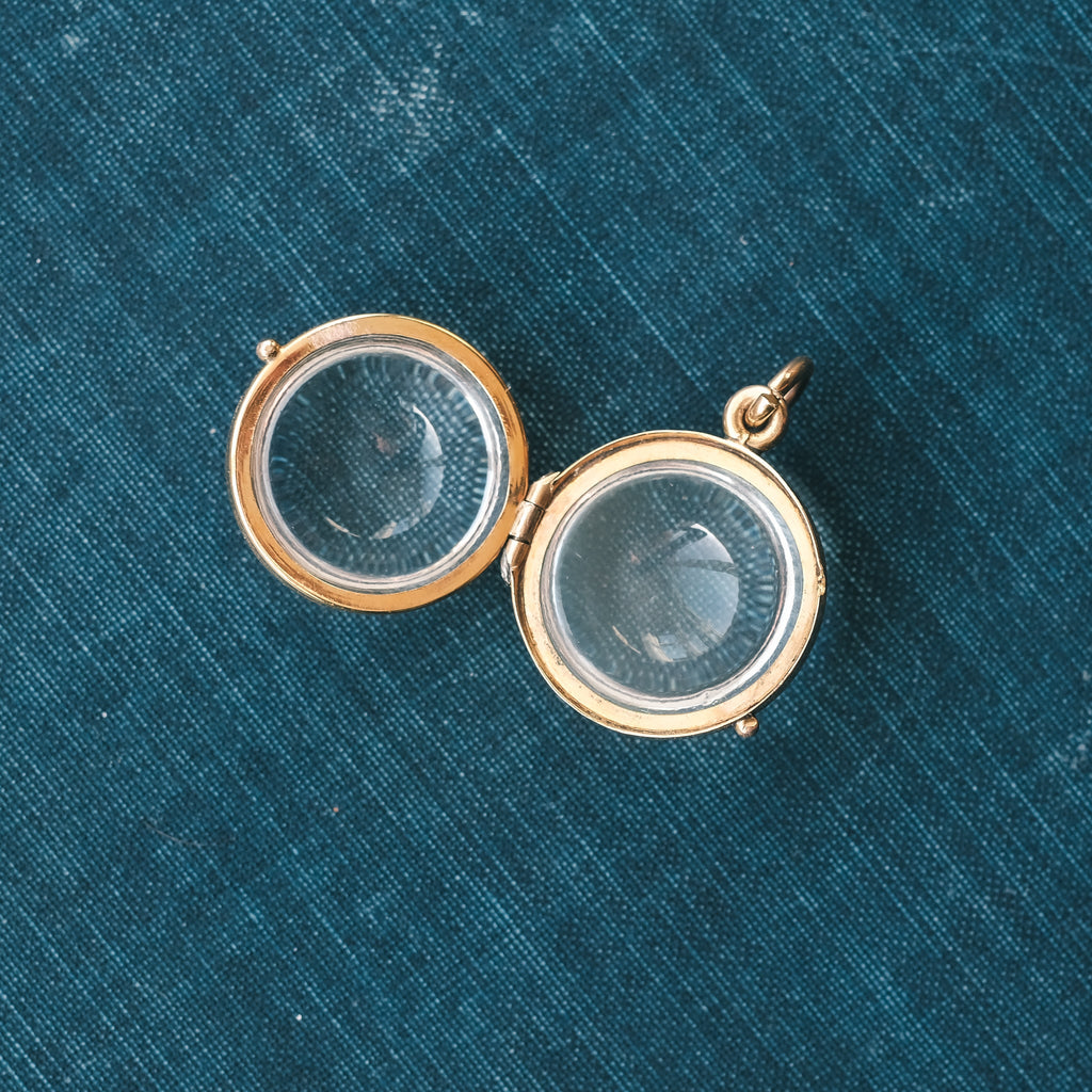 Victorian 'Pools of Light' Locket - Lost Owl Jewelry