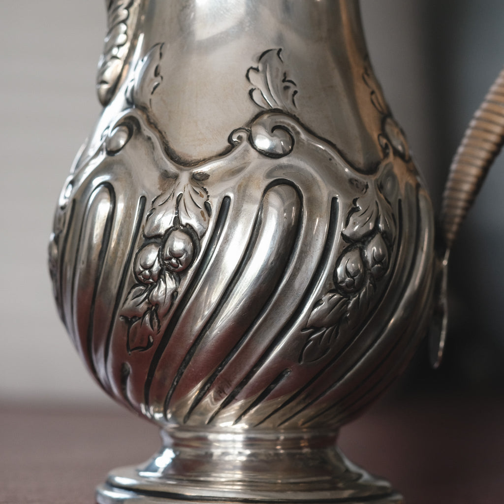 Victorian Silver Coffee Pot - Lost Owl Jewelry