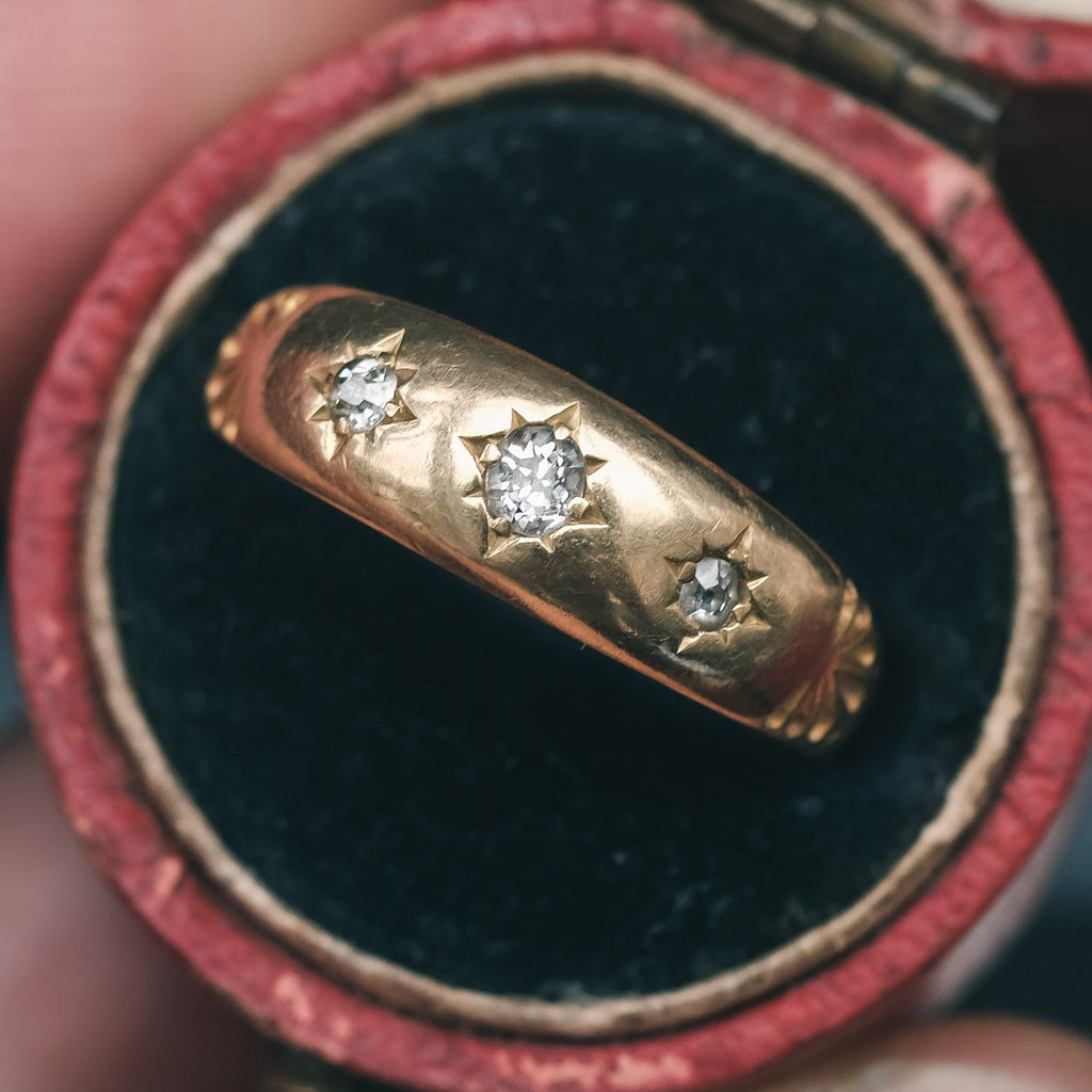 Victorian Stars & Shells Band - Lost Owl Jewelry