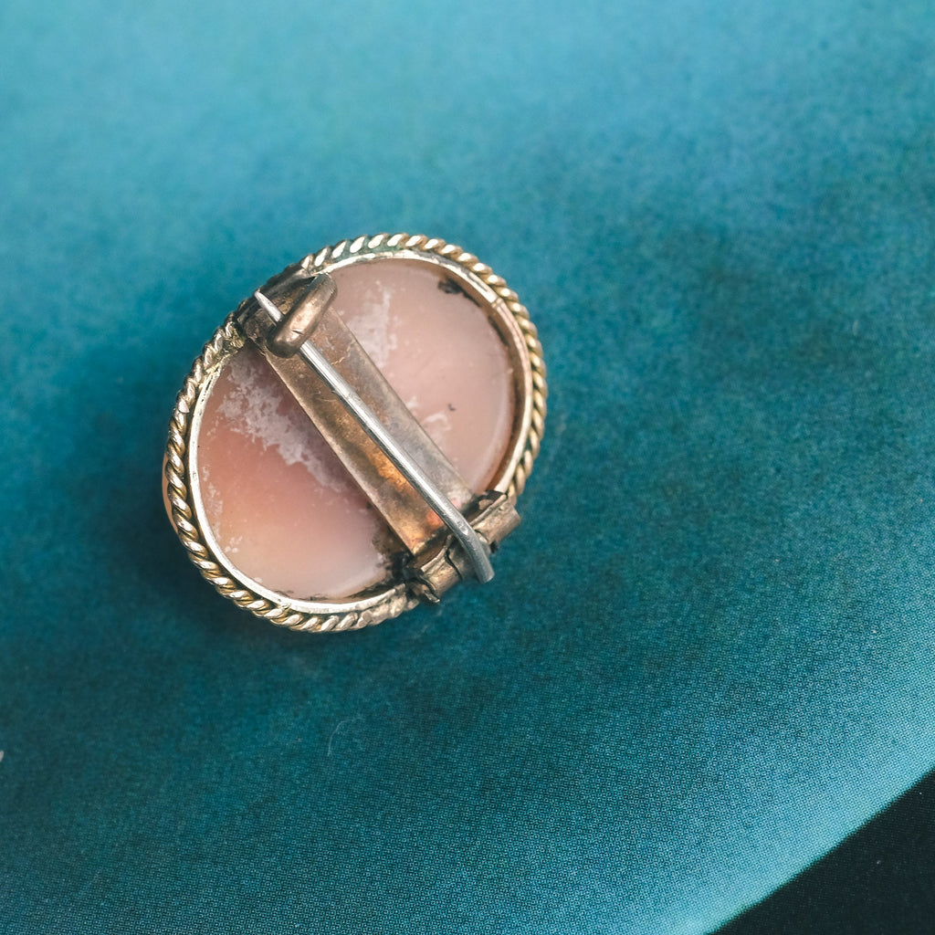 Victorian Zeus Cameo Brooch - Lost Owl Jewelry