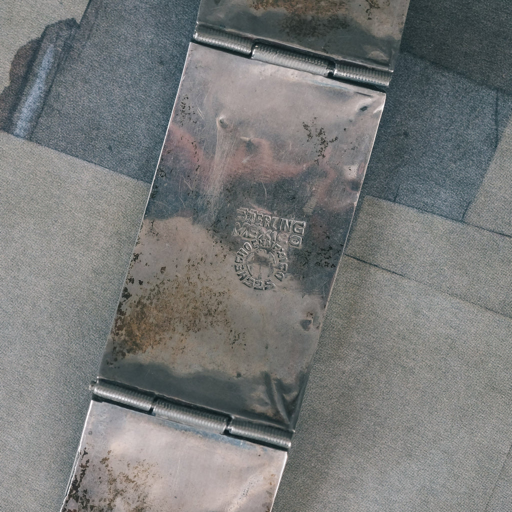 Vintage Abalone Bracelet - Lost Owl Jewelry