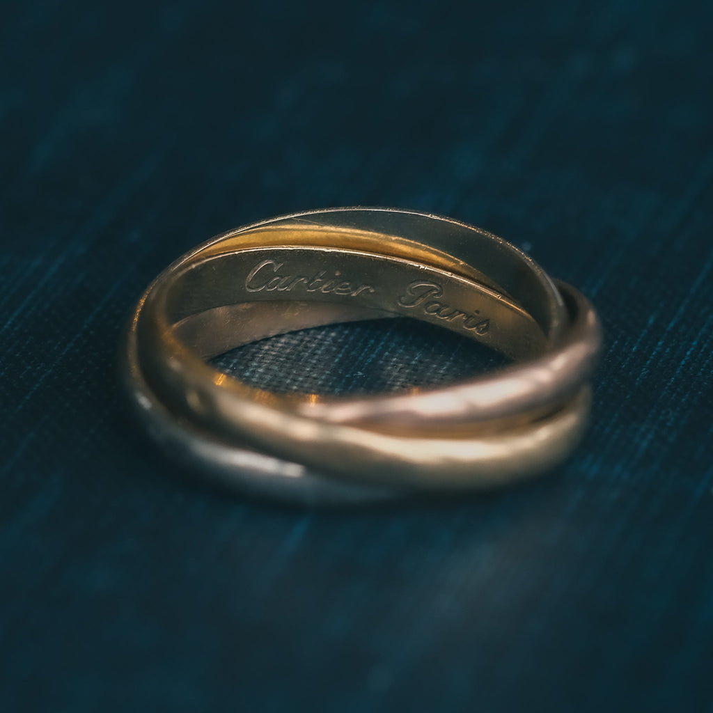 Vintage Cartier Trinity Ring - Lost Owl Jewelry