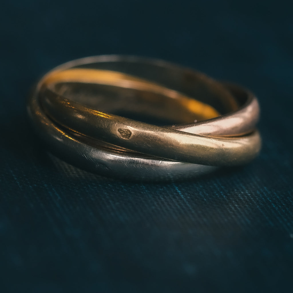 Vintage Cartier Trinity Ring - Lost Owl Jewelry
