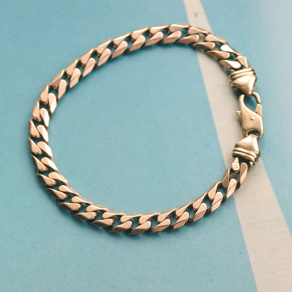 Vintage Cuban Link Bracelet - Lost Owl Jewelry