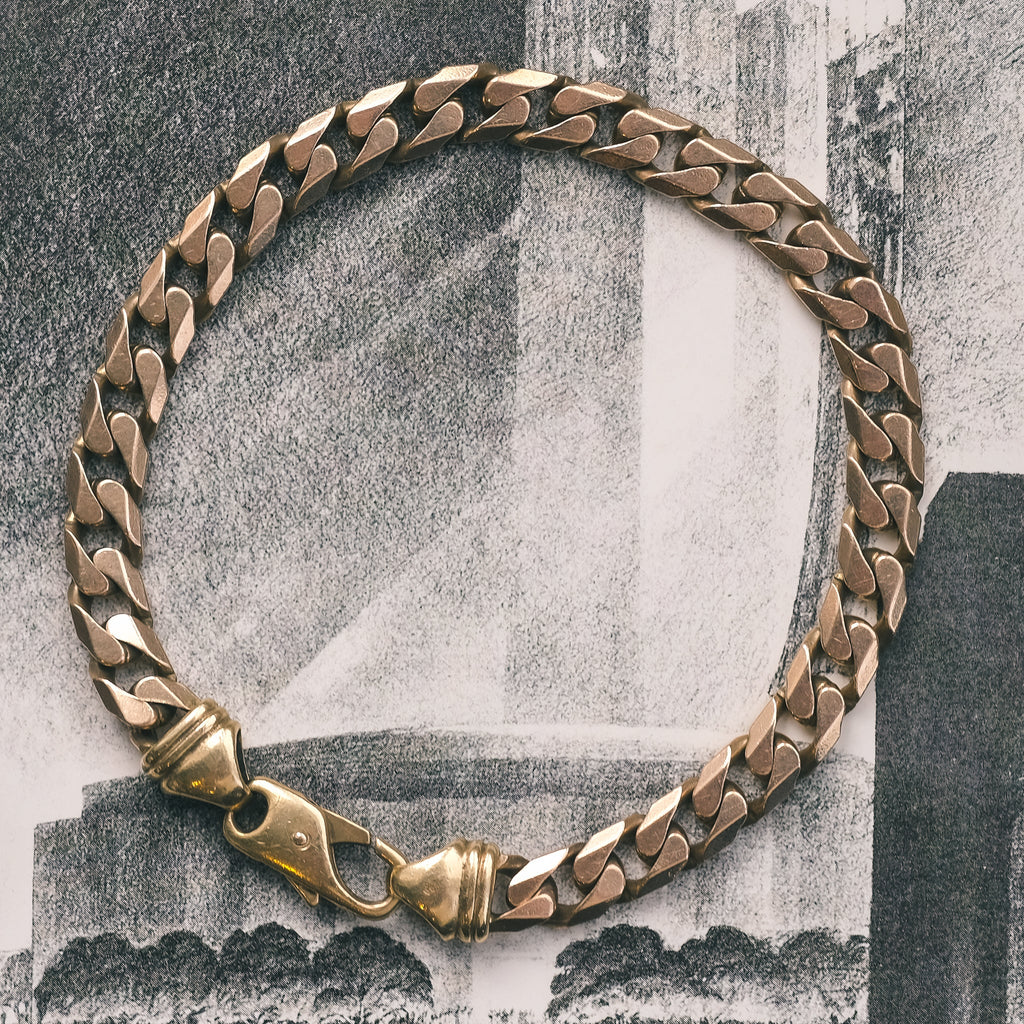 Vintage Cuban Link Bracelet - Lost Owl Jewelry
