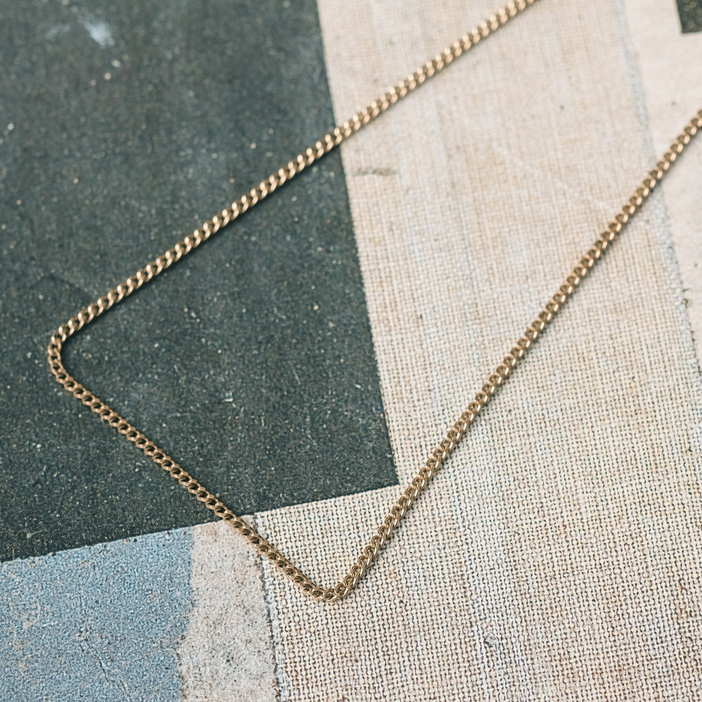 Vintage Curb Link Chain - Lost Owl Jewelry
