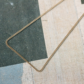Vintage Curb Link Chain - Lost Owl Jewelry