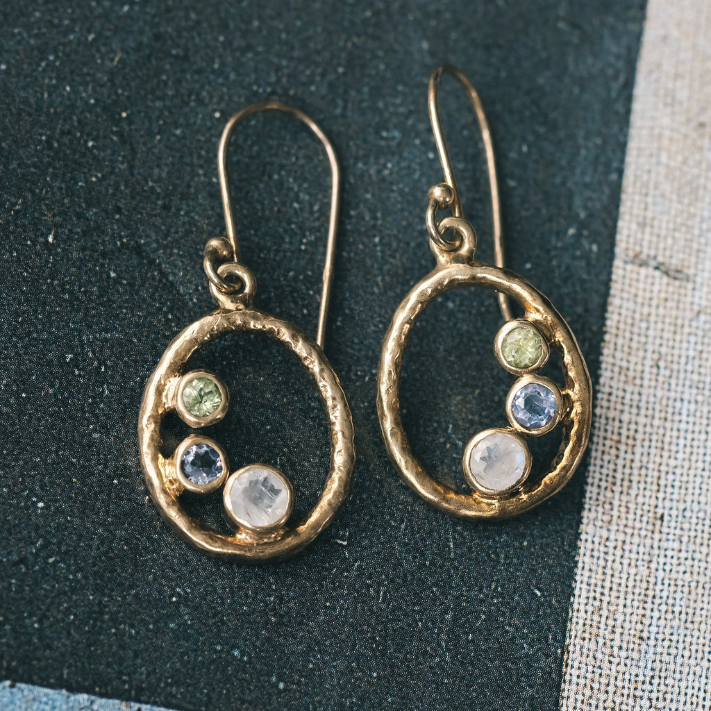 Vintage Egg Earrings - Lost Owl Jewelry