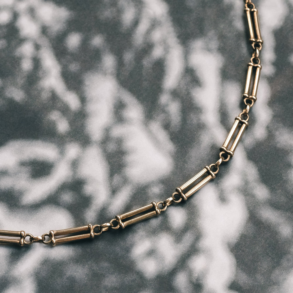 Vintage Fancy Trombone Chain - Lost Owl Jewelry