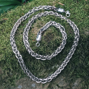 Vintage Heavy Metal Chain - Lost Owl Jewelry